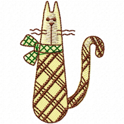 Cats Embroidery Design 9 Cats Embroidery Design 9